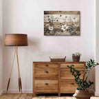Vintage Floral Wall Art Rustic Flowers Wall Decor Farmhouse Canvas Poster Picture for Home Wall Decor, Living Room and Bedroom Decor 12x16 Inch Ready to Hang